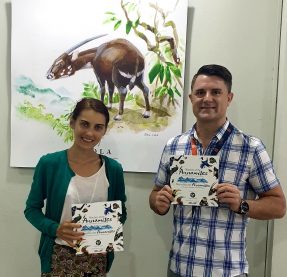 Donation of our published books to partners to raise public awareness of biodiversity conservation in Laos