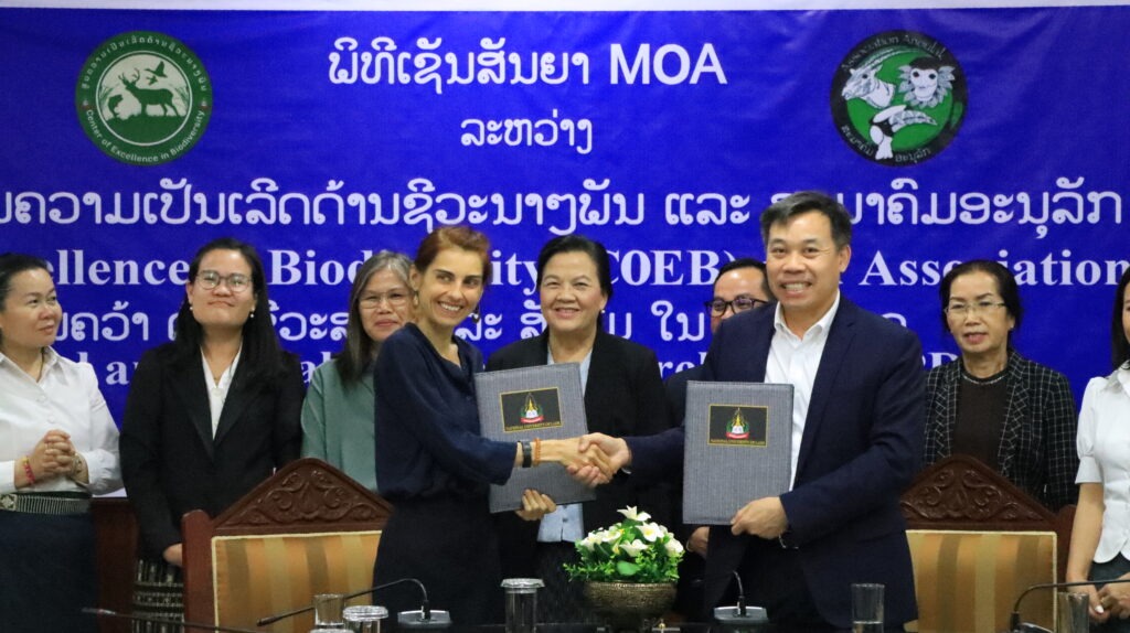 A new collaboration with the National University of Laos!