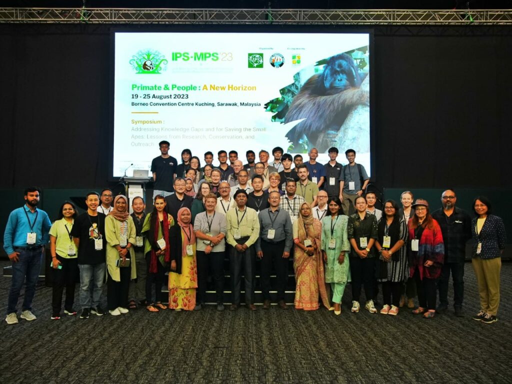 Presentations at the International Primatological Society 2023 in Kuching, Borneo Malaysia