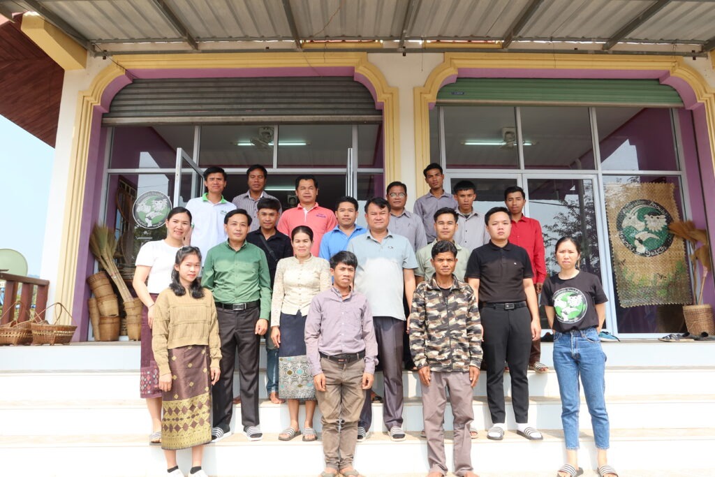 A training on natural resources management for villagers and local partners
